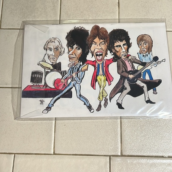 Rock 'n' Roll Comics : The Rolling Stones ( Vol. 1, no. 6 : Dec 1989) - Picture 2 of 2